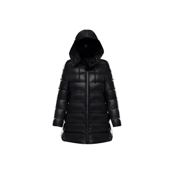 Moncler Women's Suyen Long Down Jacket Black