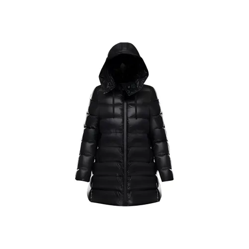 Moncler Women's Suyen Long Down Jacket Black