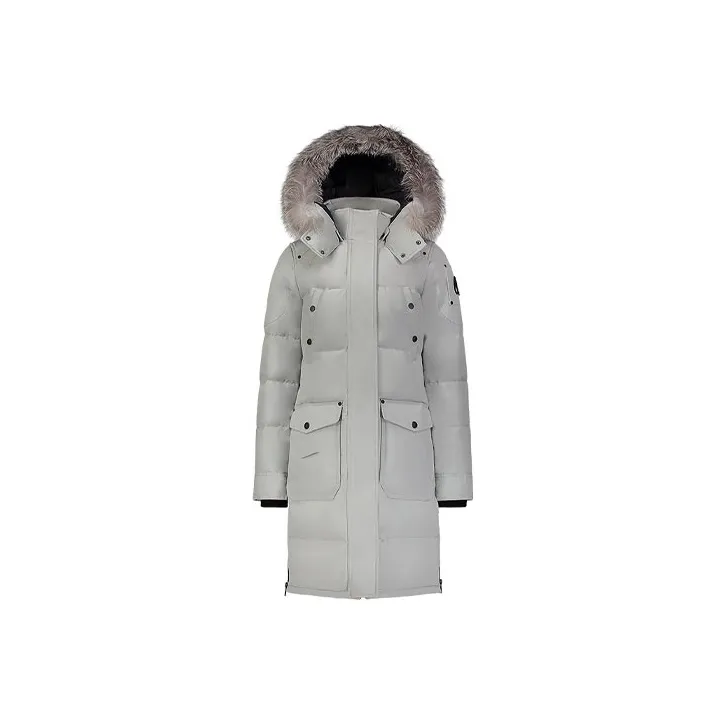 Moose Knuckles Down Jacket Women's Birch Gray-0