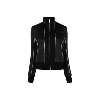 OFF-WHITE Zip-Up Long-Sleeved Jacket