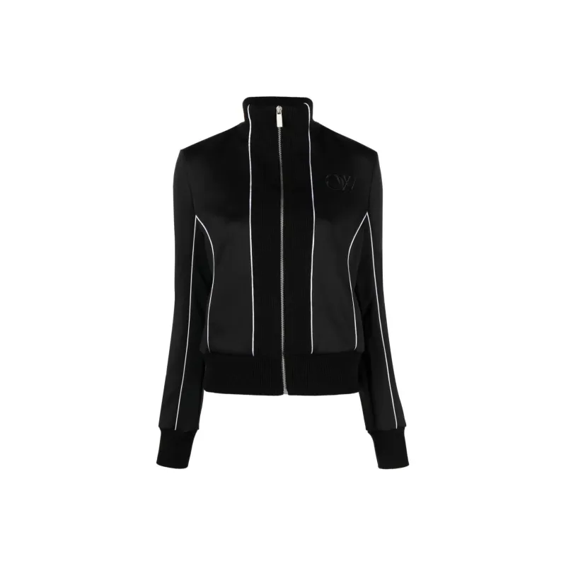 OFF-WHITE Zip-Up Long-Sleeved Jacket-0