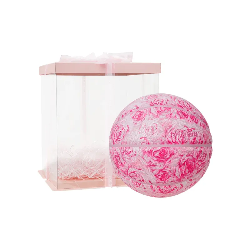 Kuangmi PU Basketball Pink Street Unisex-6