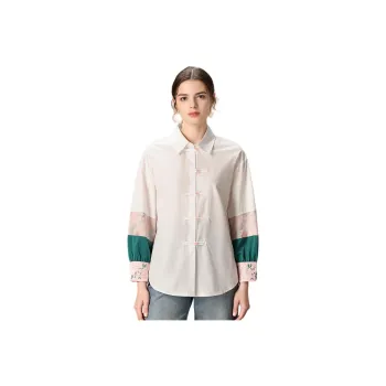 FENHONGMALI Shirt Women's White