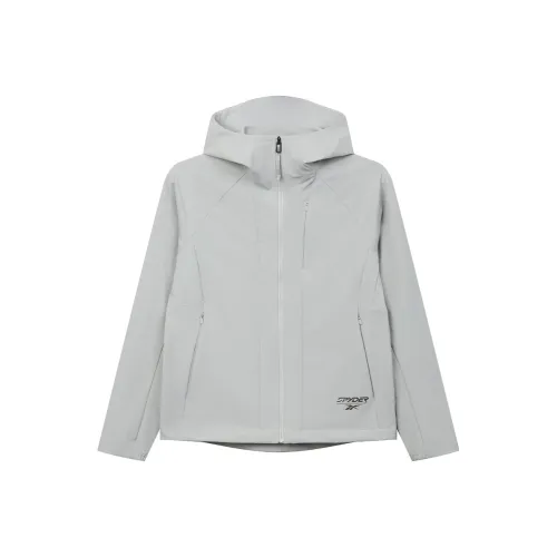 Reebok x SPYDER Jackets Coats Women's Light Gray