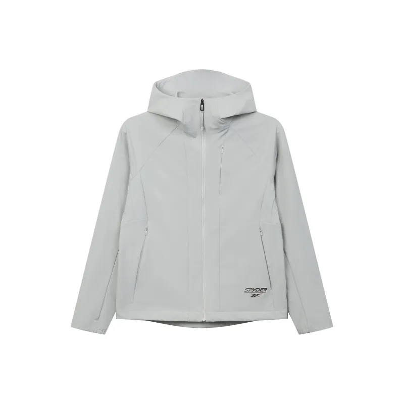 Reebok x SPYDER Jackets Coats Women's Light Gray-0