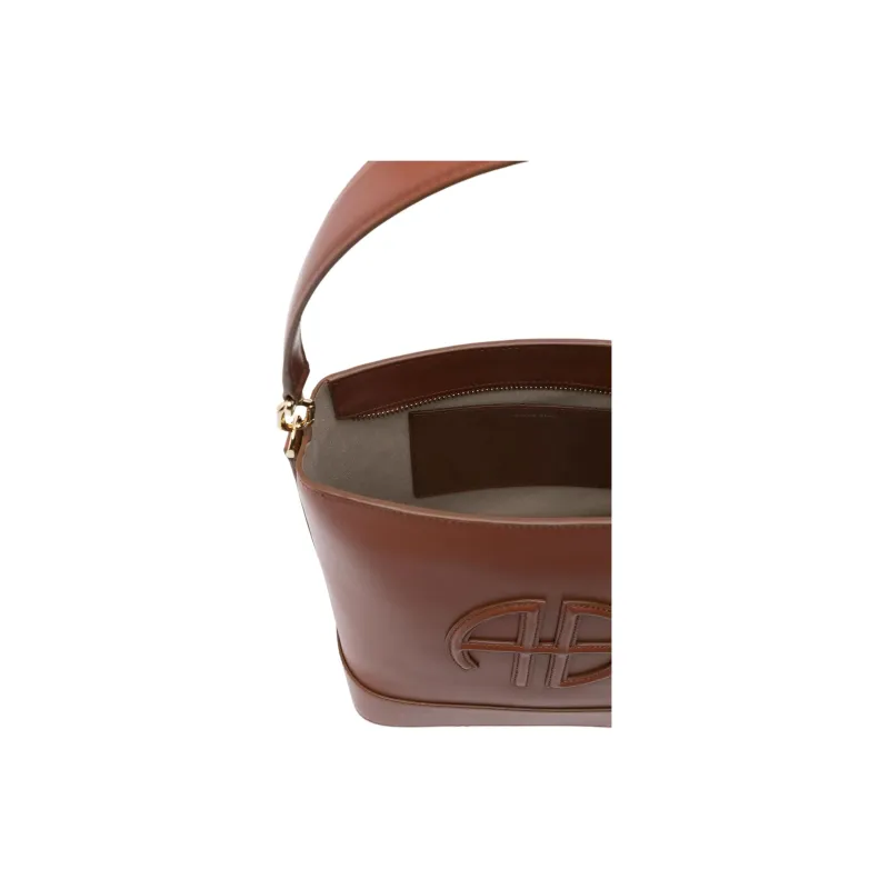 Anine Bing Logo patch Tote Bag-2