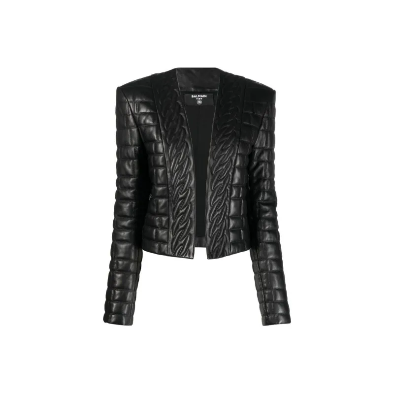 BALMAIN Jackets & Coats Women's Black-0
