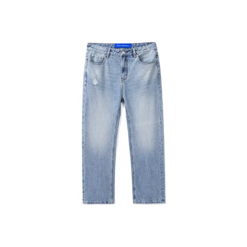 FAIRWHALE Jeans Unisex Denim Blue