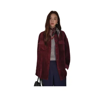 Juden Choi Shirt Women's Burgundy