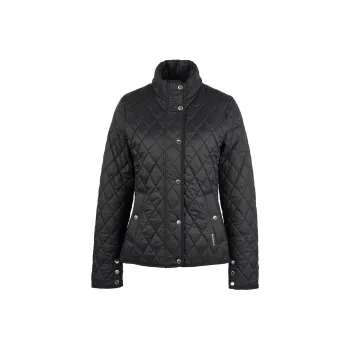 BARBOUR Yarrow Quilted Jacket Jackets Coats Women's Black