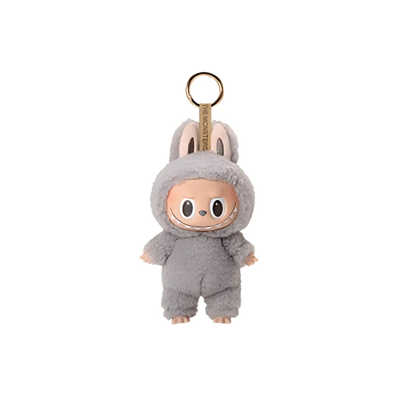 [Modified Doll] POP MART LABUBU THE MONSTERS TCO Big Ear Bean, Cute, Heartbeat Macaron Vinyl Face Hang Tag Box 17cm-4