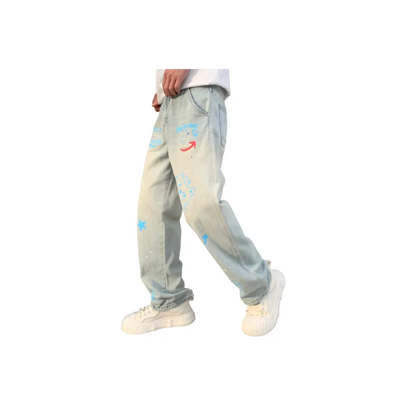 FUERZA Jeans Unisex Light Blue-2