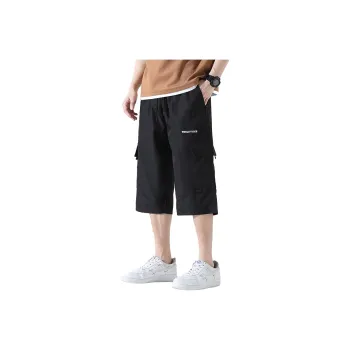 Fakeyoung Casual Capri Shorts Unisex
