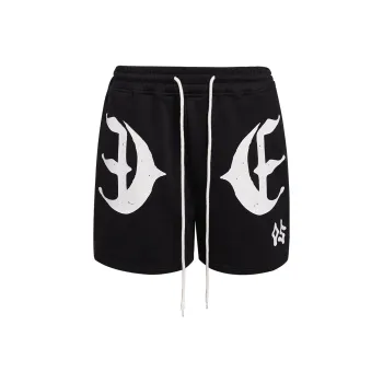 Eusoueu Casual Shorts Unisex Black