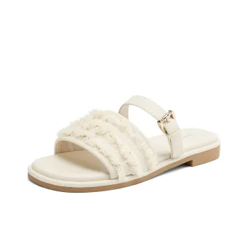 DAPHNE Rubber Sole Quiet Slide Slippers Women's