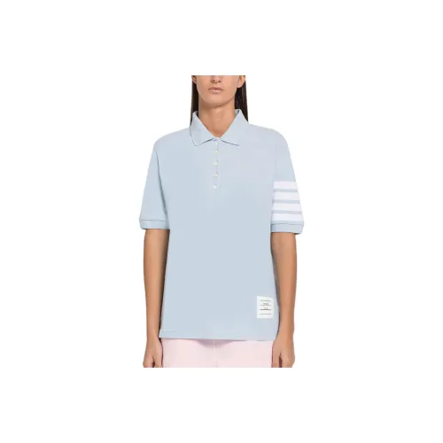 THOM BROWNE 4 Bar Piqué weave Polo Shirt