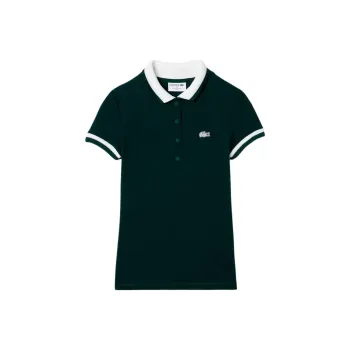 LACOSTE Polo Shirt Women's Green