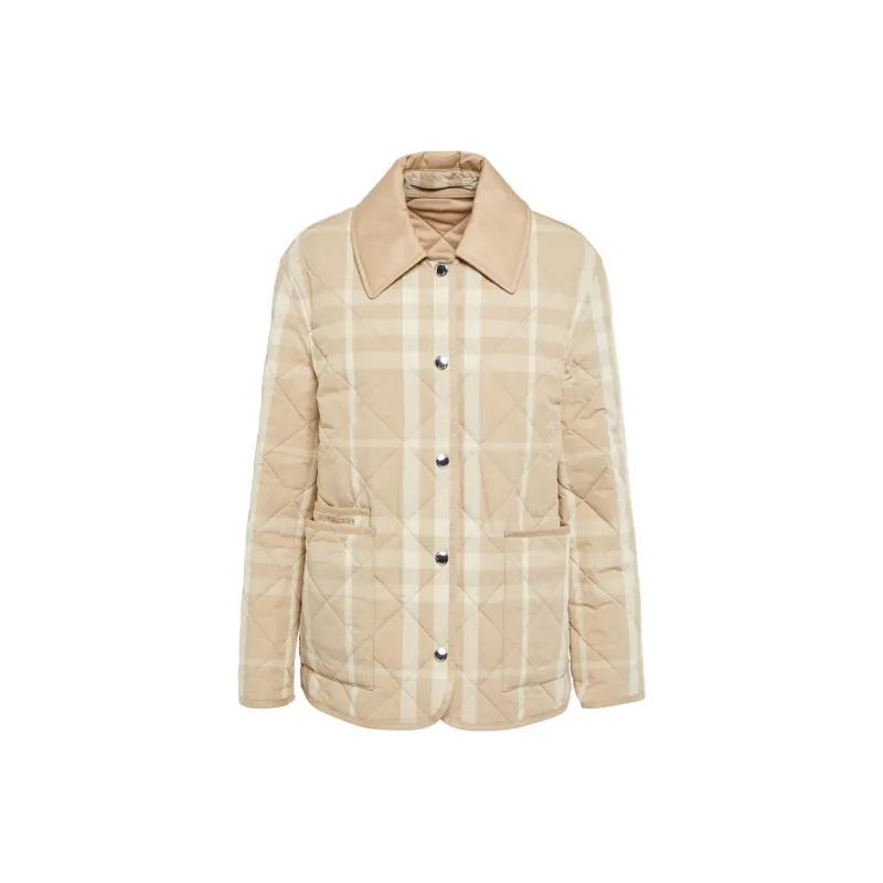 Burberry Jackets Coats Women's Pink-0