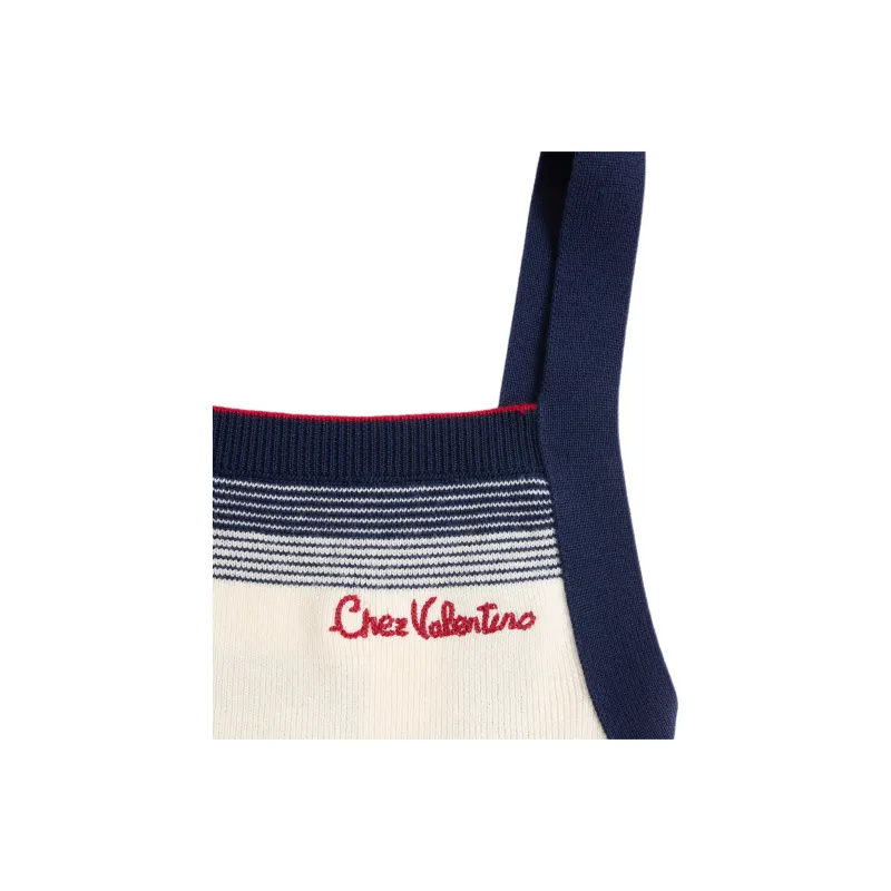Valentino SS25 Sweater Women's Blue White-8