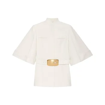 GUCCI SS24 Jackets Coats Women's Ecru