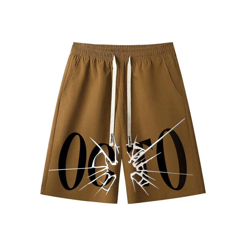 Small Columns Under The Sea Casual Shorts Unisex-5