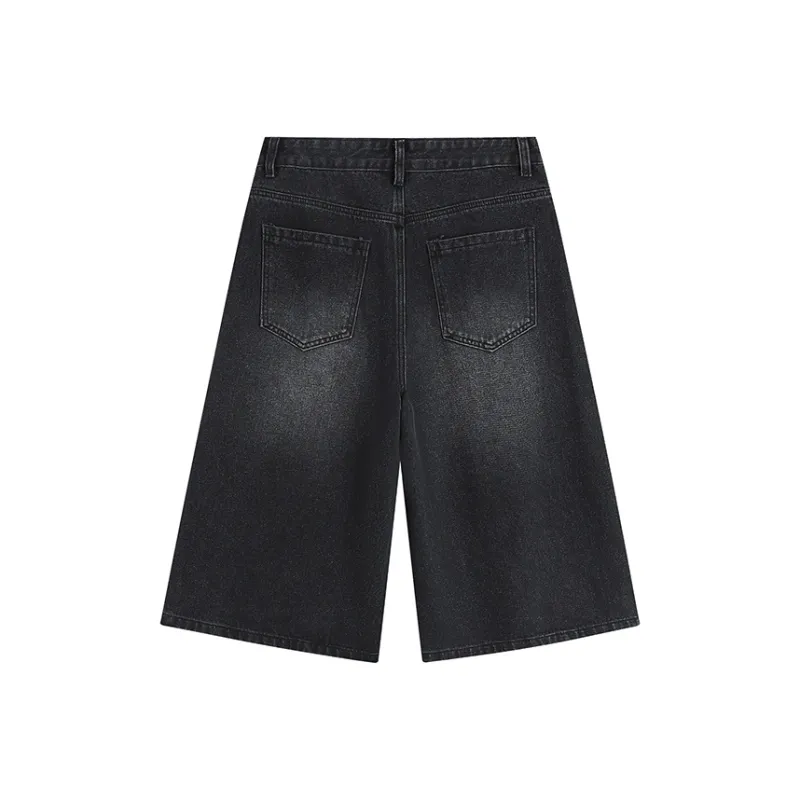 BEAR UNION Denim Shorts Unisex-13