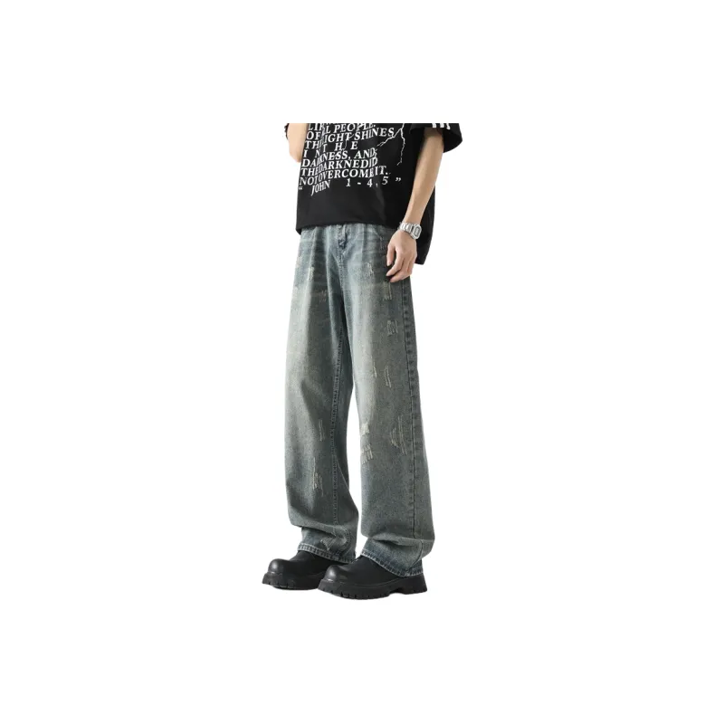 PANDA ADEVIL Jeans Unisex Blue-0