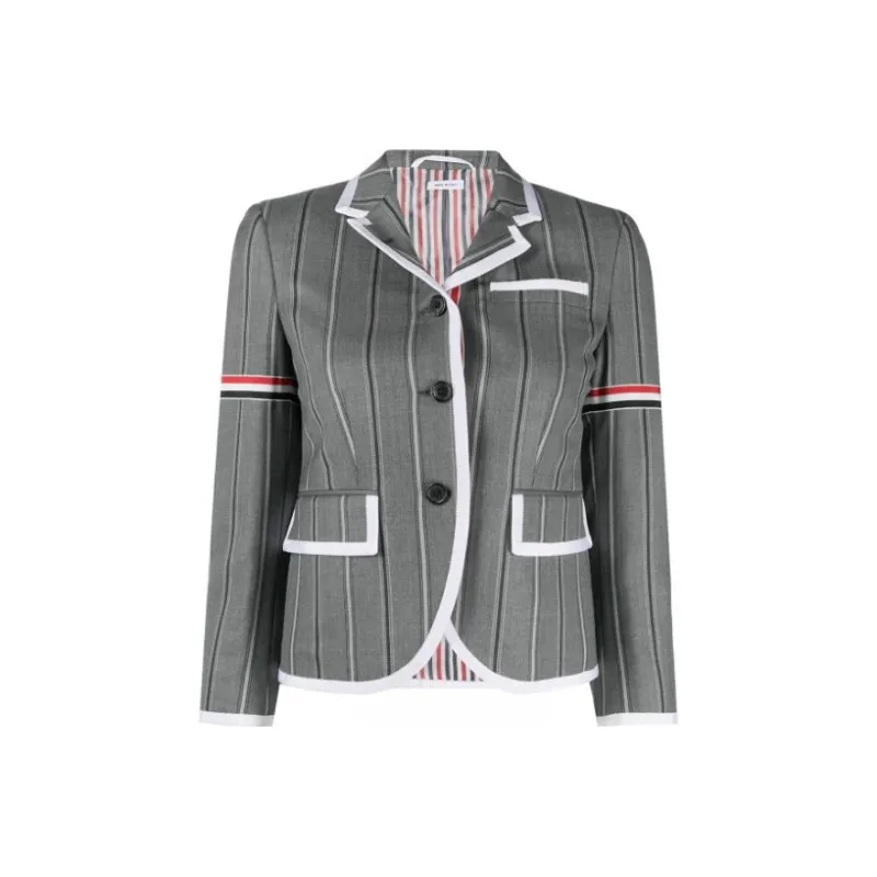 THOM BROWNE Vertical stripe Sports Blazer-0