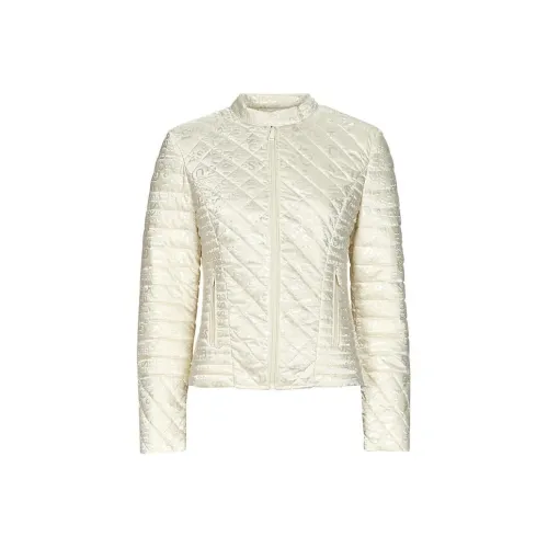 GUESS Jackets & Coats Women's Ecru