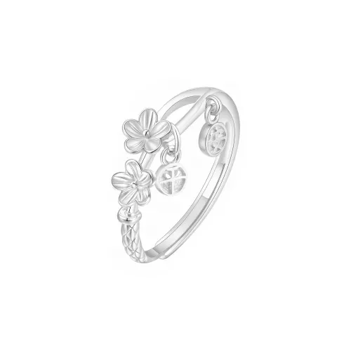 SUNFEEL S999 Fine Silver Rings Women's