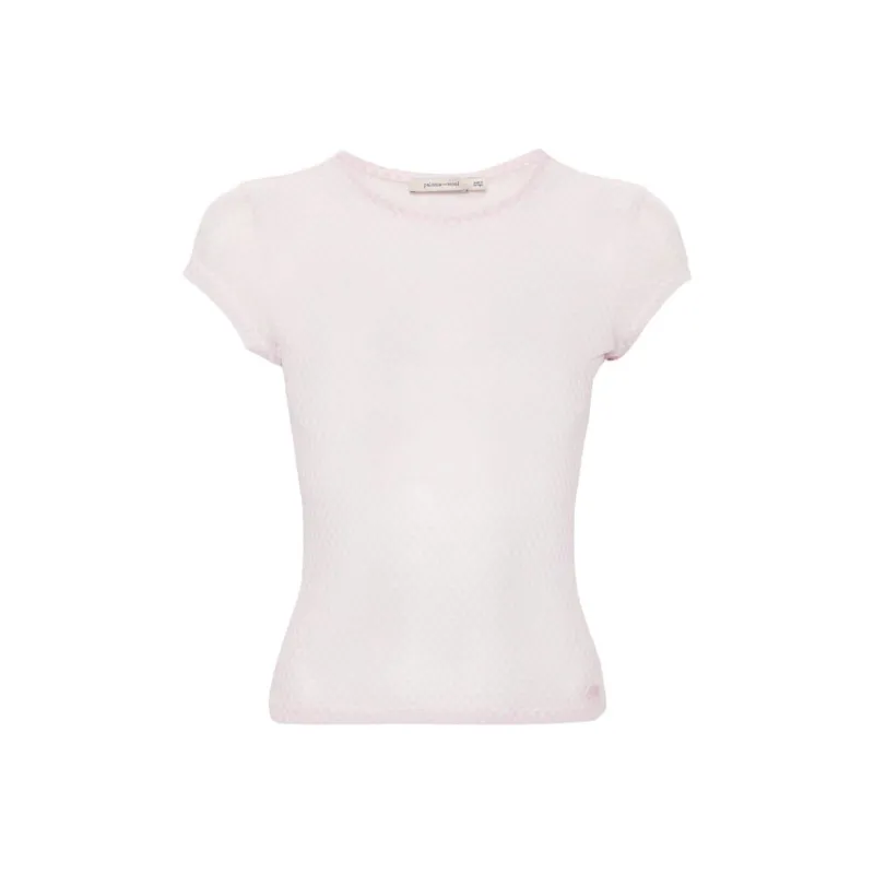 Paloma-wool Malvo Logo-embroidered T-shirt-0