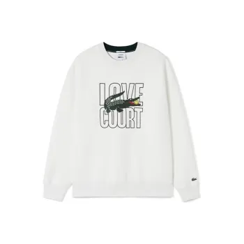 LACOSTE Sweatshirt Women's Ecru