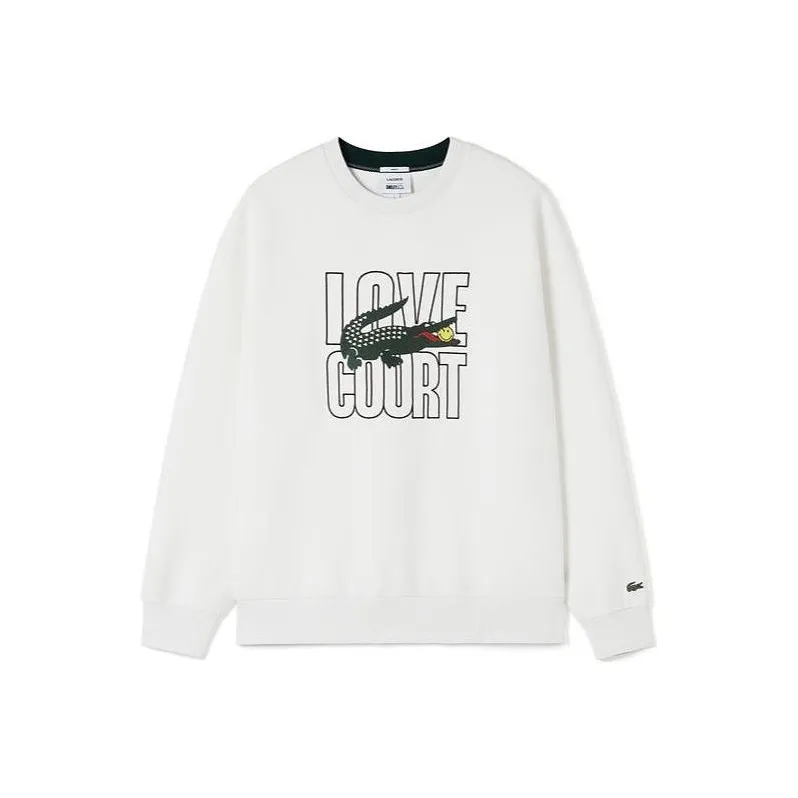 LACOSTE Sweatshirt Women's Ecru-0