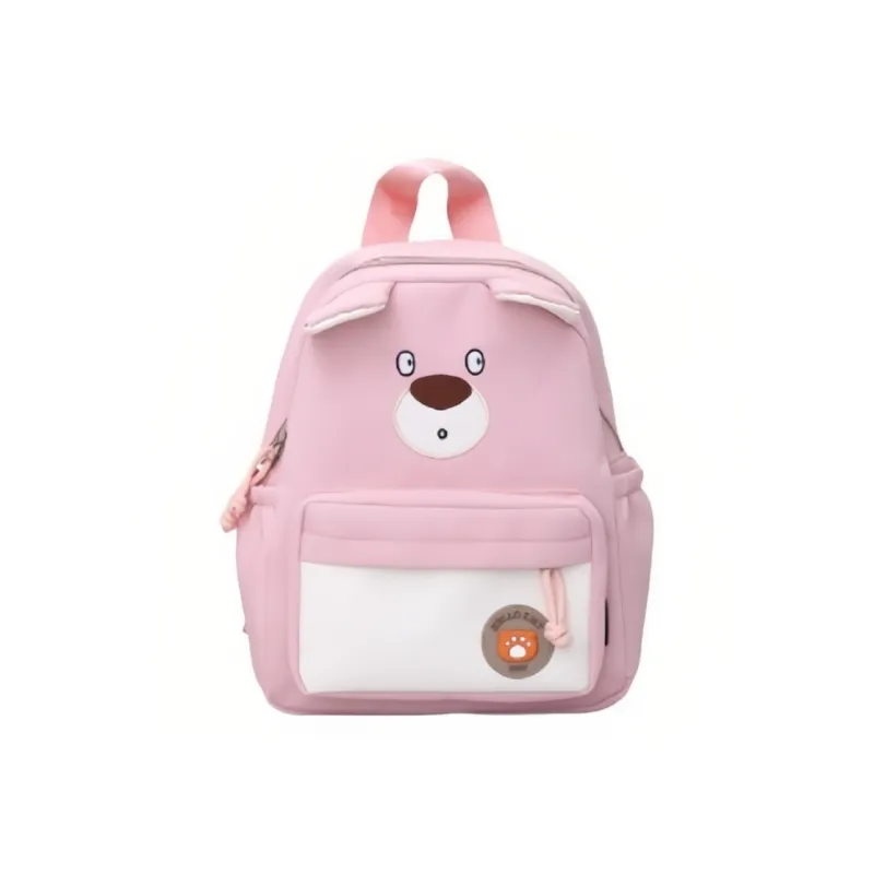 URBAN FOREST Nylon Backpack Regular Unisex Purple/Brown/Khaki/Blue/Pink/Black-19