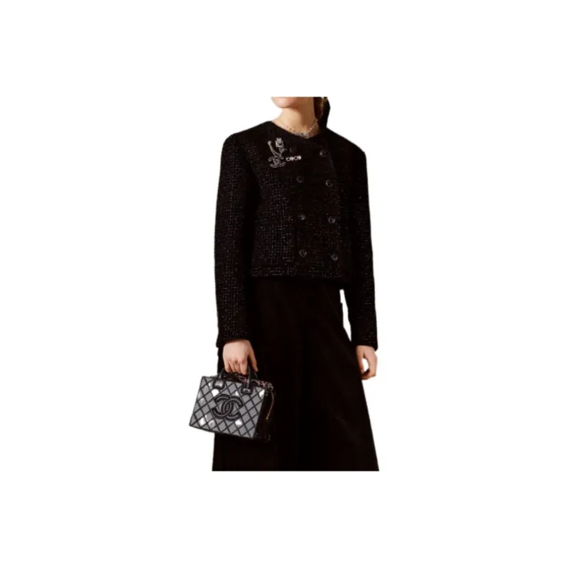CHANEL FW22 Jackets & Coats Women's Black-0