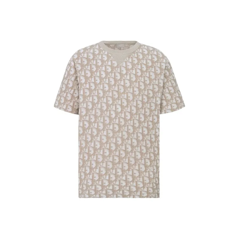 DIOR T Shirts Men Beige-0