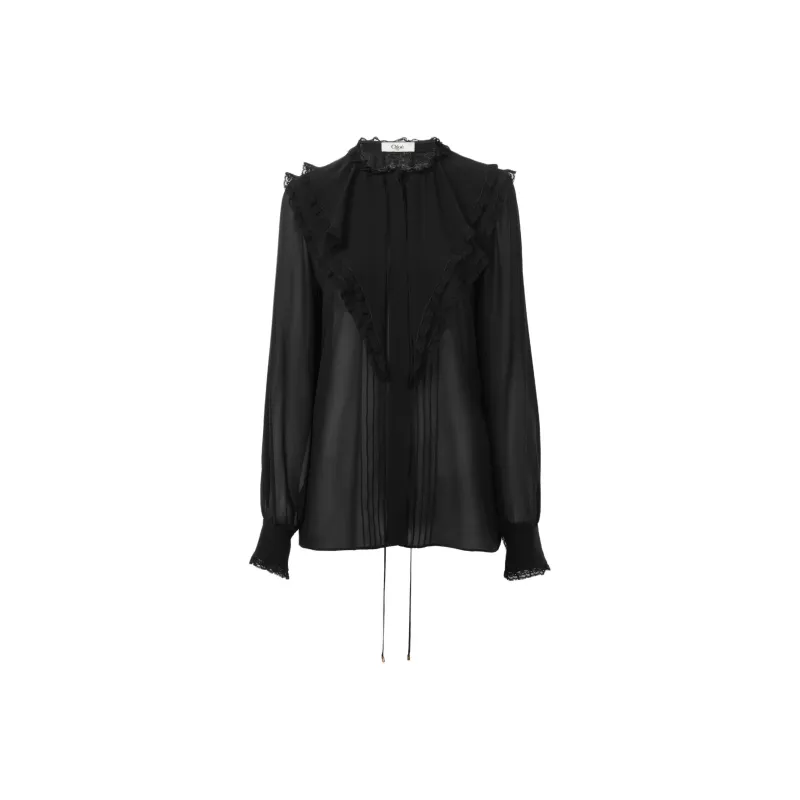 Chloé Ruffled Blouse-0