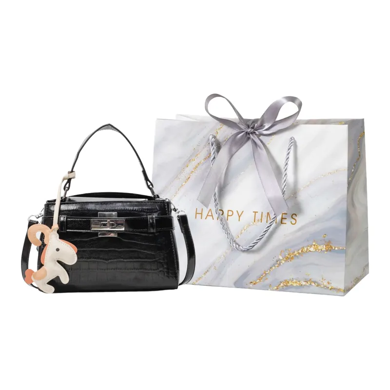 Miss Angel PU One Shoulder Handbag Women's Multicolor-0