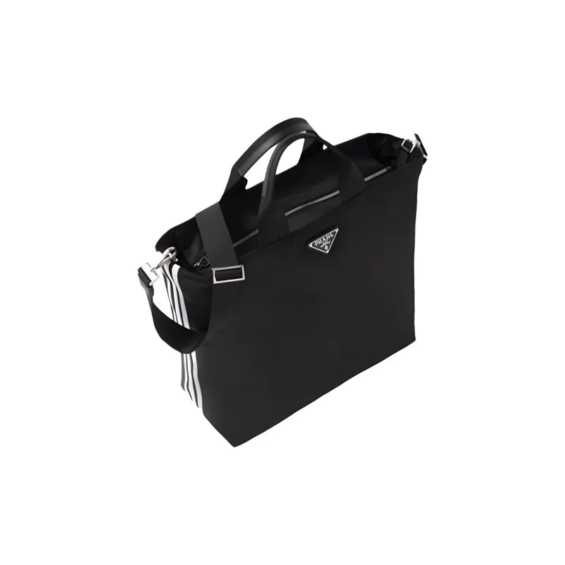 PRADA Adidas Re Nylon Shopping Bag Black-1