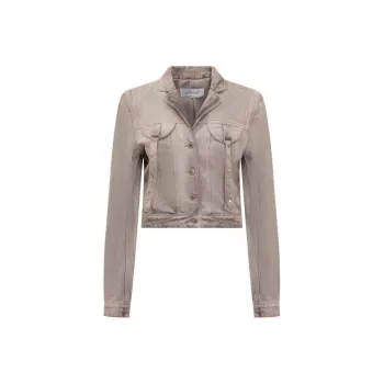 OFF WHITE Buttoned Long Sleeved Denim Jacket