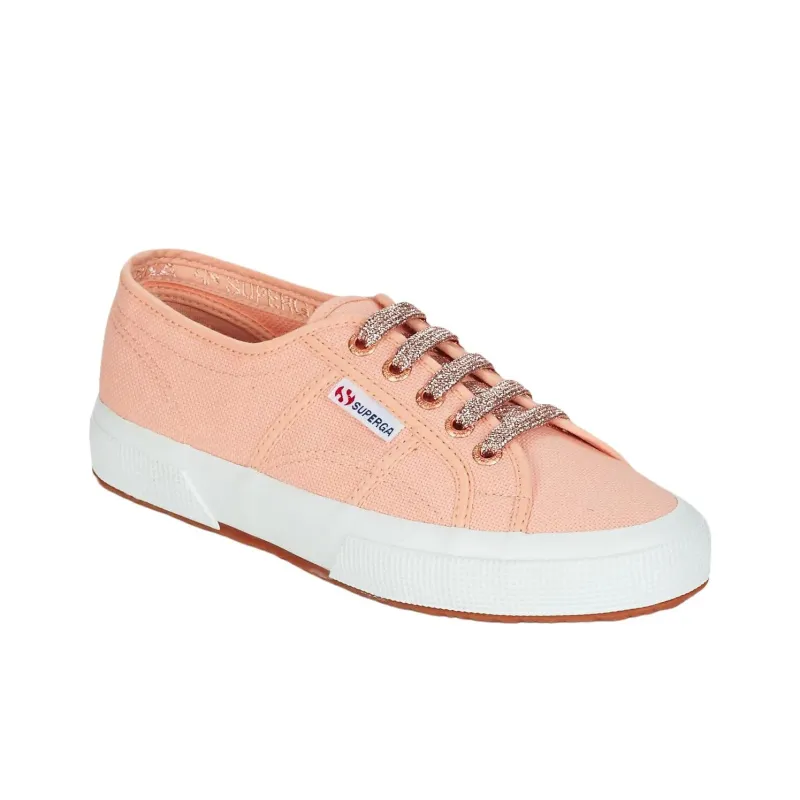 SUPERGA Abrasion Resistant Low Top Canvas Shoes Women's Peach-2