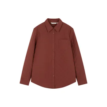 Mo Han Yi Mei Shirt Women's Maroon