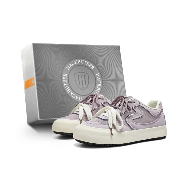 HACKBUTEER Low Top Skateboard Shoes Women's Box Included-7