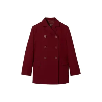 GUCCI Jackets & Coats Women's Red