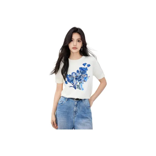 Love Elaine T Shirt Women's White