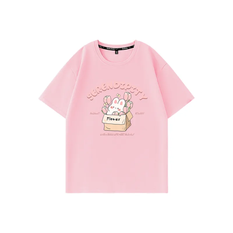 Cotton T Shirts Women's-13