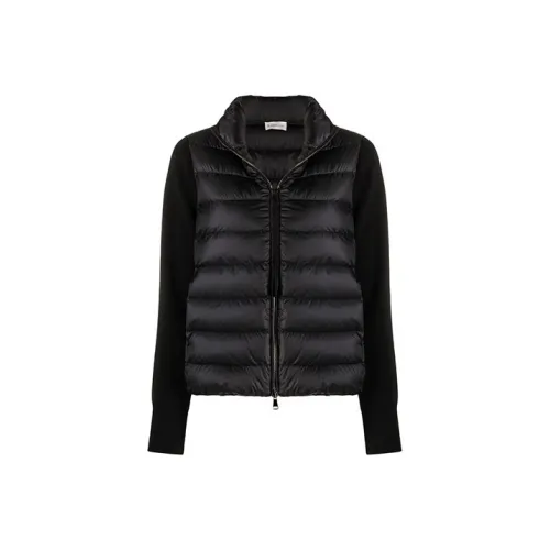 Moncler Zip Up Puffer Cardigan 'Black'