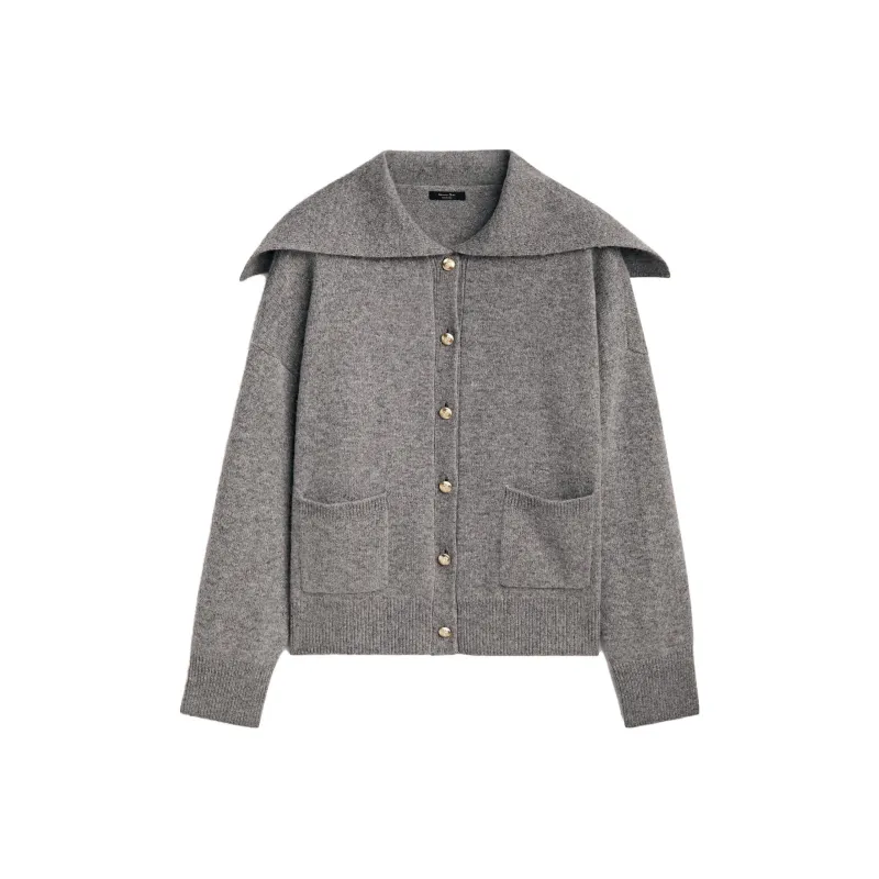 Massimo Dutti Knitwear Women's Gray-0