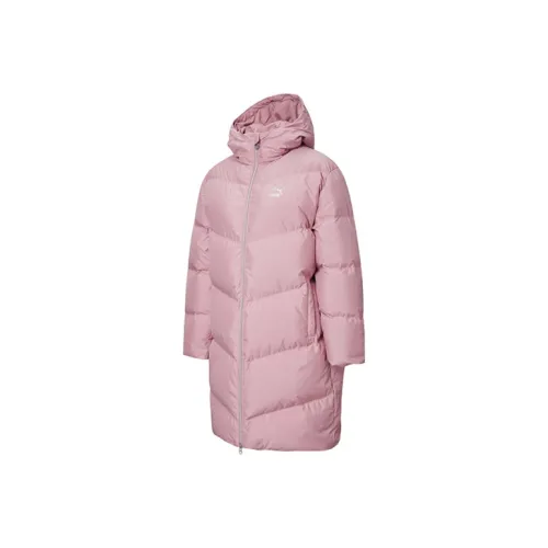 PUMA Down Jackets Women's Pink Purple