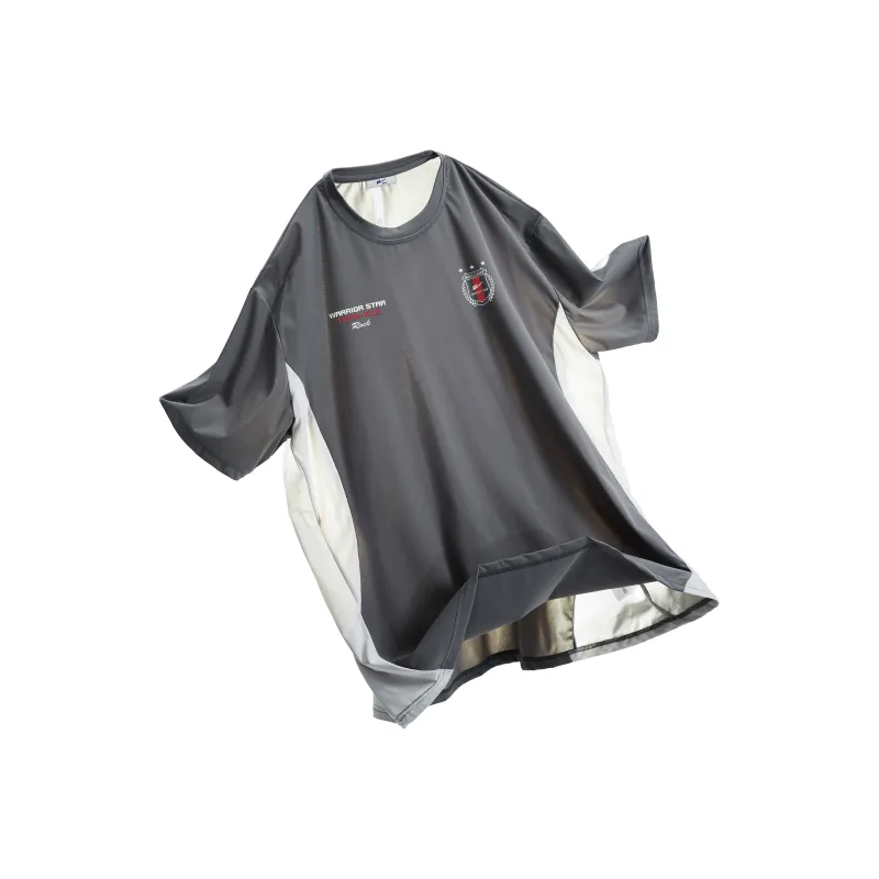Warrior T Shirt Unisex Stone Gray-0